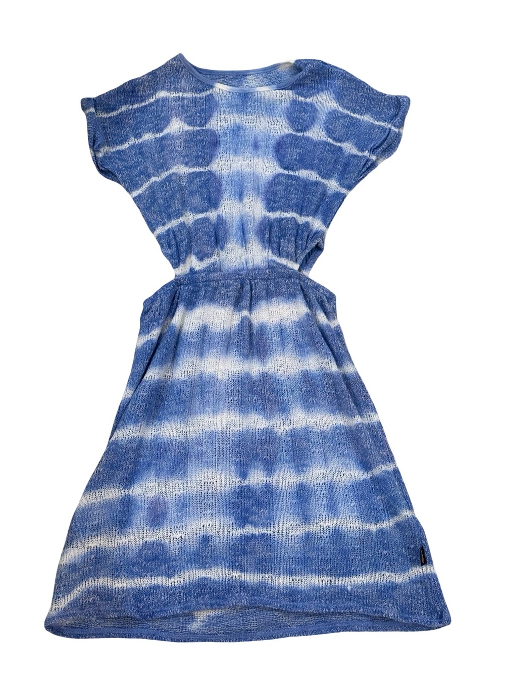 EUC T2Love Girls Size 12 Blue Tie-Dye Knit Dress
